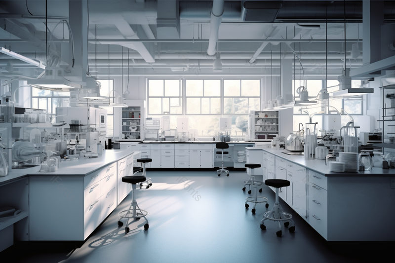 蓝白色化学实验室研究院室内,高清,摄影图,摄影图片,图片大全,摄影图免费下载